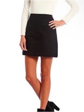 Banana Republic Black Mini Skirt - Straight Hem